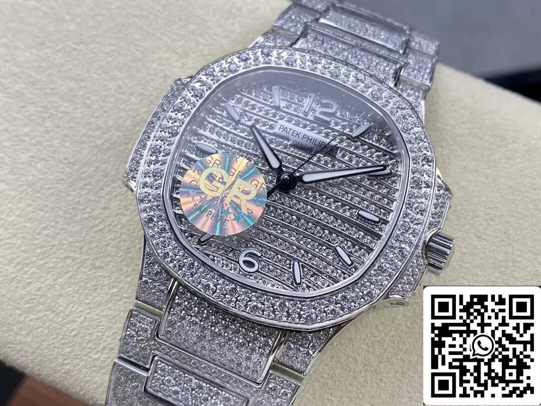 Patek Philippe Aquanaut 7118/1450G-001 1:1 edizione migliore GR Fabbrica Diamond quadrante