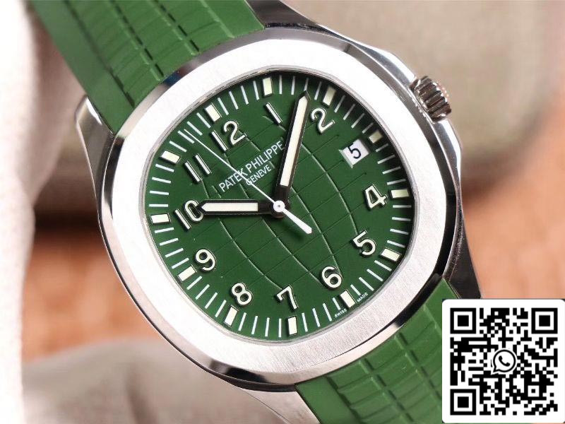 Patek Philippe Aquanaut 5168G 1:1 Best Edition ZF Fabbrica green dial Swiss Cal.324 SC