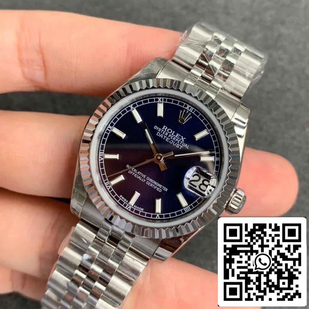 Rolex Datejust M178274-0037 1:1 edição melhor GS Fabbrica quadrante azul