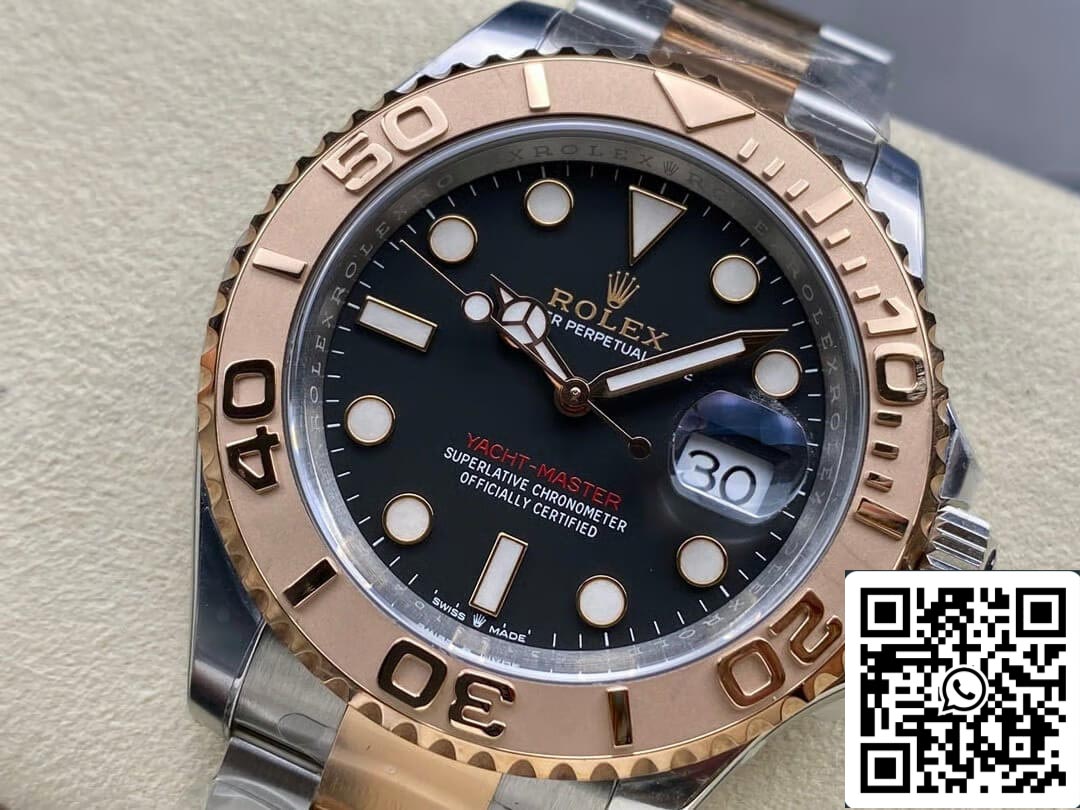 Rolex Yacht‑Master M126621-0002 1:1 edizione migliore Clean Fabbrica quadrante nero