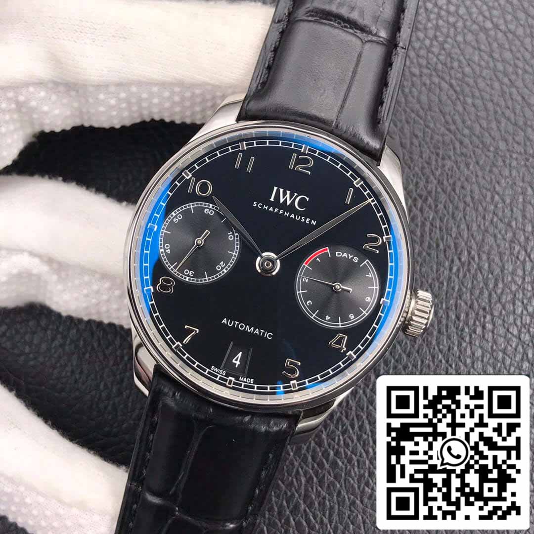 IWC Portugieser IW500109 1:1 Best Edition ZF Fabbrica Black Dial