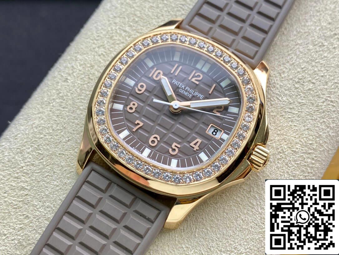 Patek Philippe Aquanaut 5067A Quartz movimento 1:1 Best Edition PPF Fabbrica Rose Gold Case