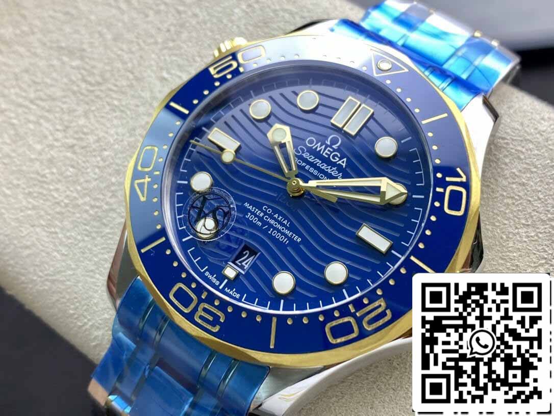 Omega Seamaster Diver 300M 210.20.42.20.03.001 1:1 edizione migliore VS Fabbrica quadrante blu