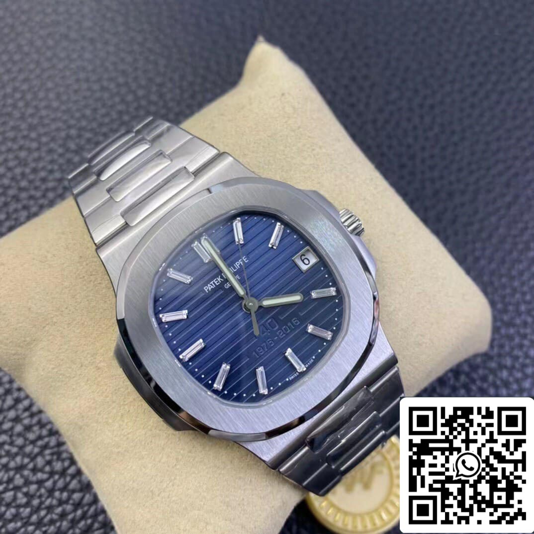 Patek Philippe Nautilus 5711/1P 40th Anniversary 1:1 Best Edition PPF Fabbrica Blue Dial