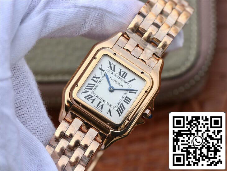 Panthere De Cartier WGPN0007 27MM 1:1 edição melhor 8848 Fabbrica Rosa Oro