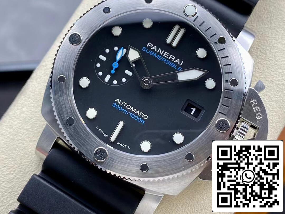 Panerai Submersible PAM01229 1:1 edizione migliore VS Fabbrica quadrante nero
