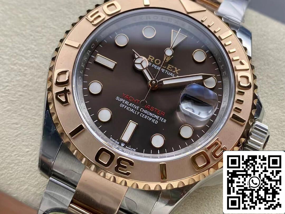 Rolex Yacht‑Master M126621-0001 1:1 edizione migliore Clean Fabbrica Chocolate quadrante