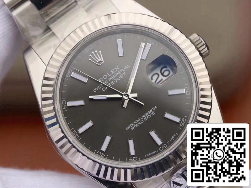 Rolex Datejust 126334 1:1 edizione migliore AR Fabbrica quadrante nero Swiss ETA2824