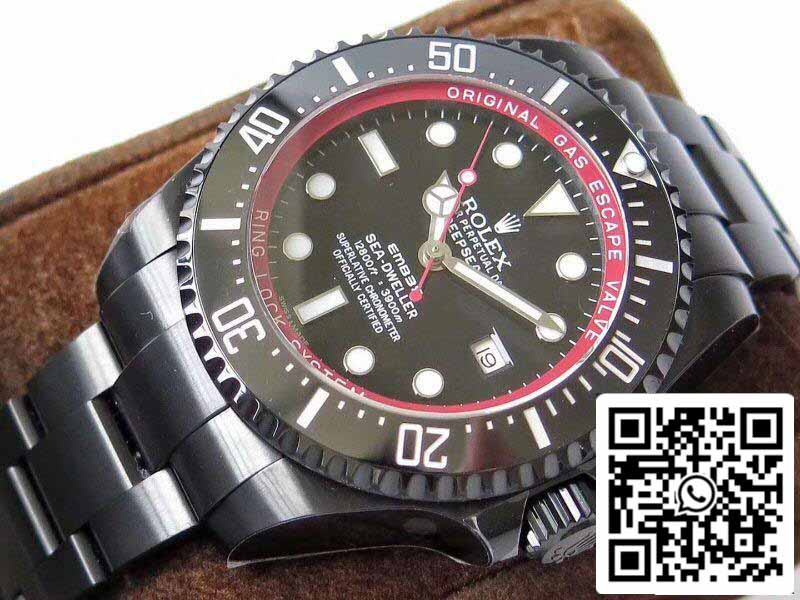 Rolex Sea-Dweller 116660 VR Fabbrica 1:1 Best Edition Swiss ETA2836 Black Dial