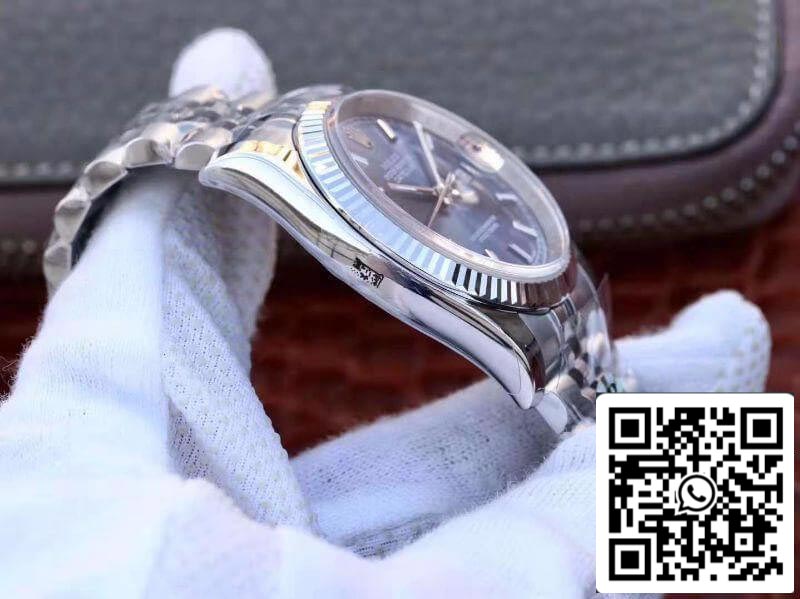Rolex Datejust 36mm M126334-0002 AR Fabbrica 1:1 edizione migliore Swiss ETA3135 quadrante blu
