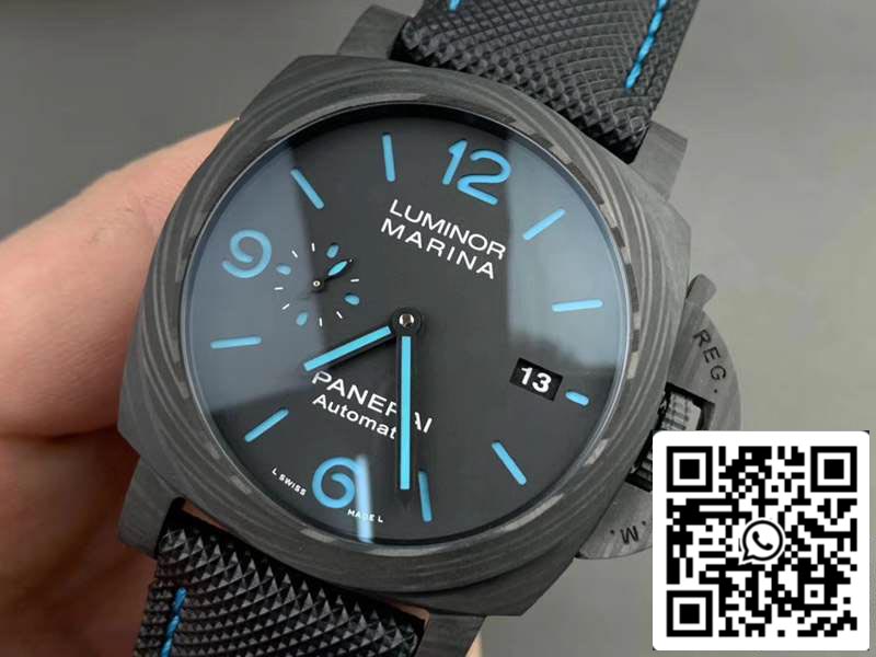 Panerai Luminor PAM01661 1:1 edizione migliore VS Fabbrica Nero Carbonio Swiss P9010