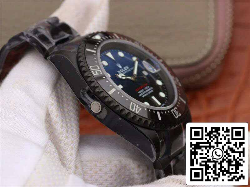 Rolex Deepsea Sea-Dweller 116660 1:1 Melhor Edição Suíça ETA2836 Gradiente Dial