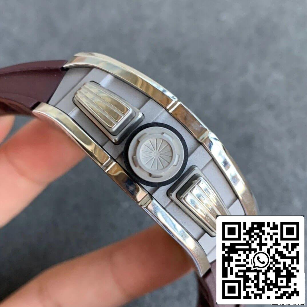 Richard Mille RM11 1:1 Best Edition KV Fabbrica Titanium Brown cinturino