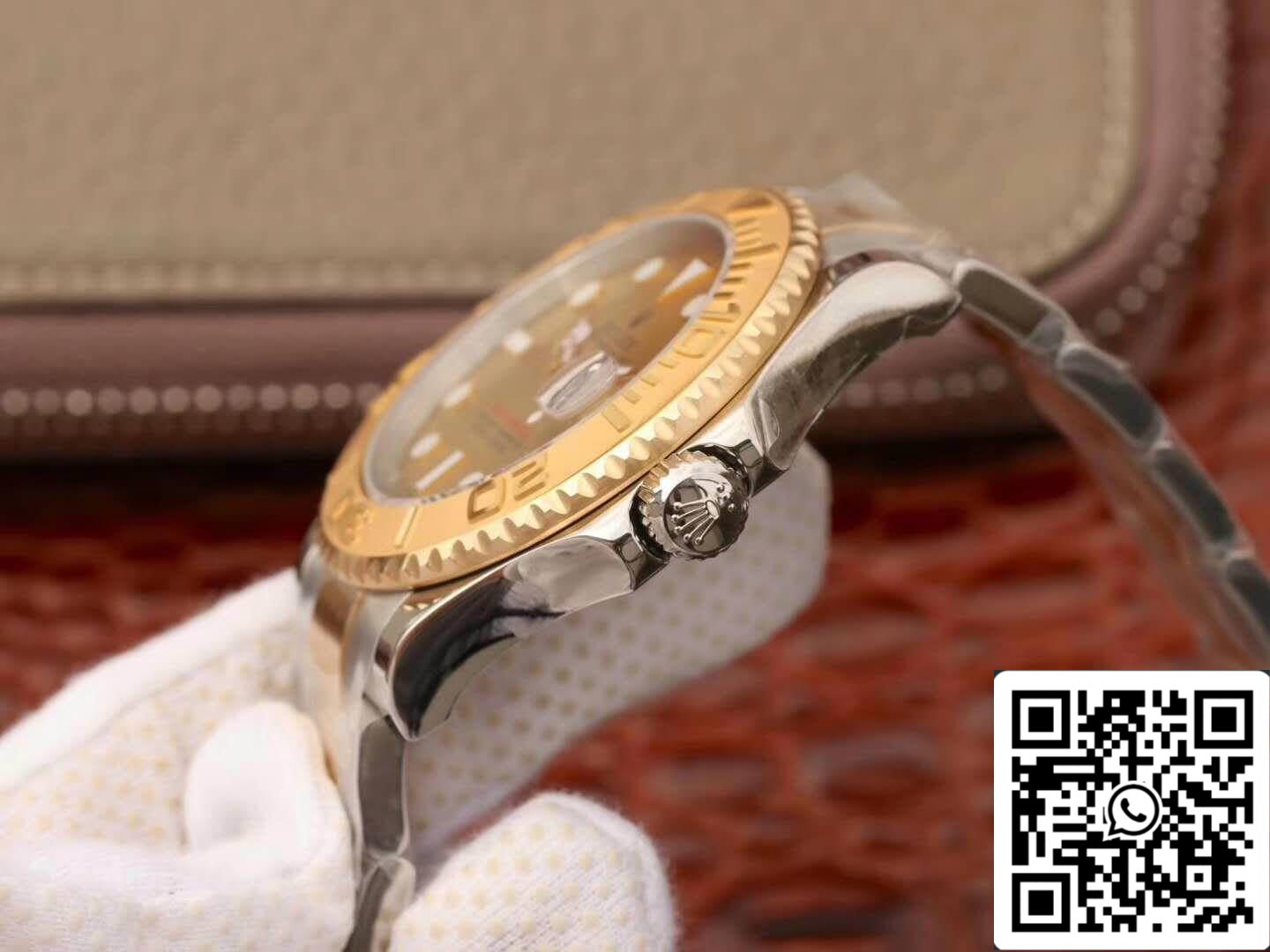 Rolex Yacht-Master 16623 1:1 edizione migliore Oro quadrante Swiss ETA2836 Oro Wrapped