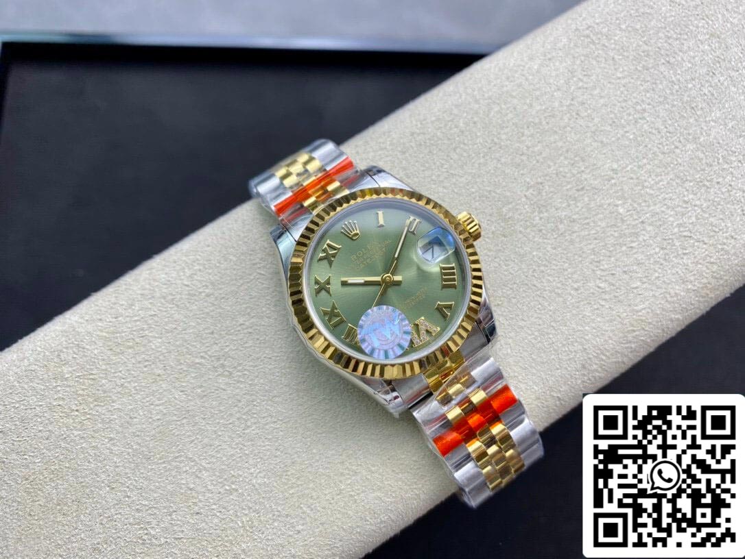Rolex Datejust 178273 31MM 1:1 Best Edition TW Fabbrica Green Dial