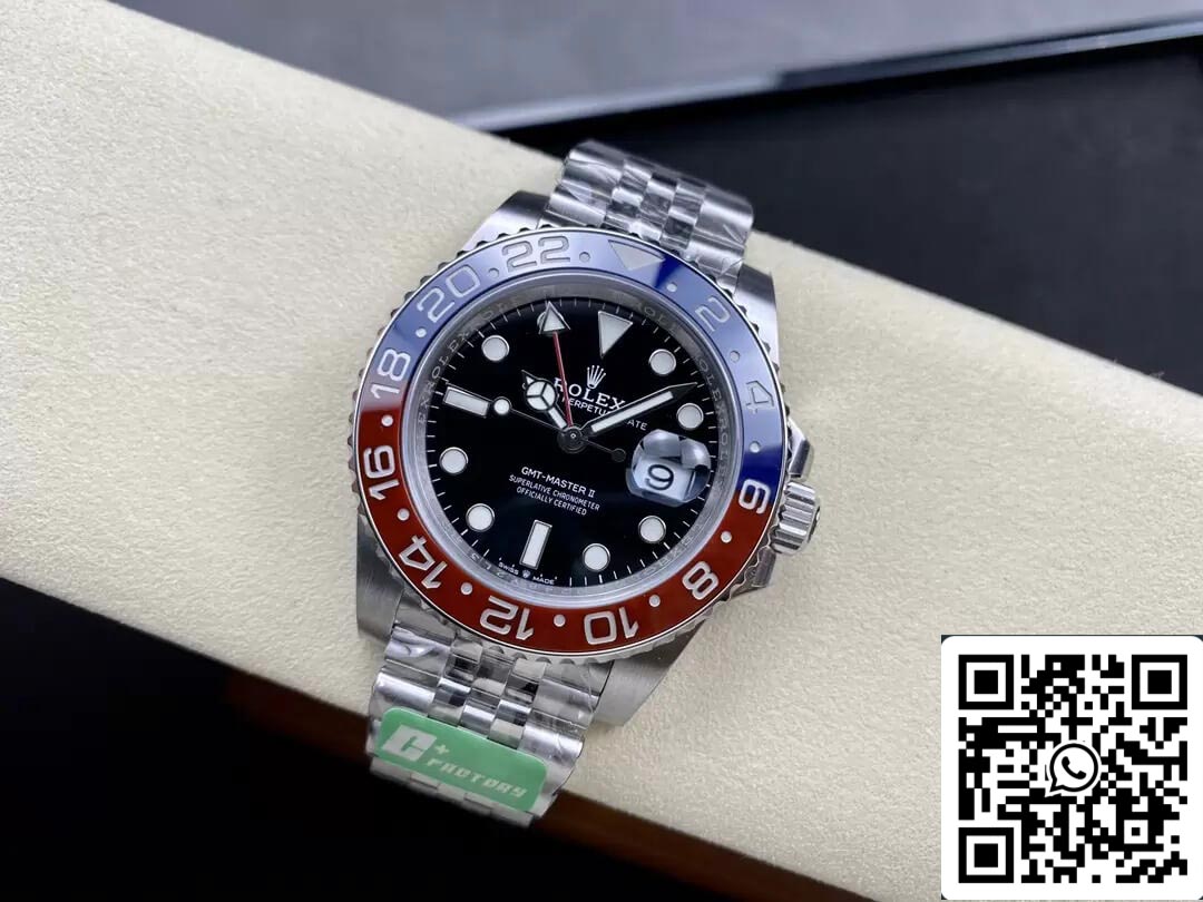 Rolex GMT Master II M126710BLRO-0001 1:1 edizione migliore C+ Fabbrica Acciaio cinturino