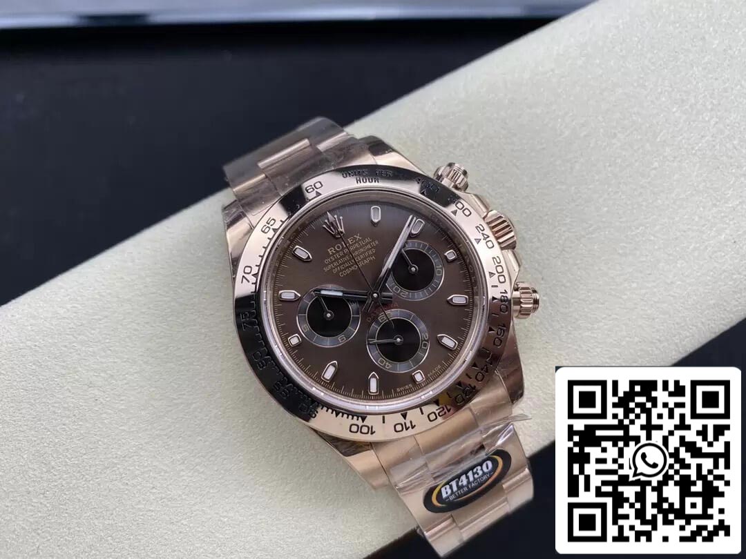 Rolex Daytona M116505-0013 1:1 edição melhor BT Fabbrica Chocolate quadrante