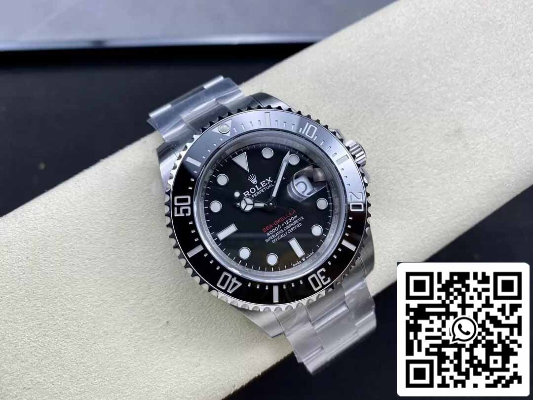 Rolex Sea Dweller M126600-0002 1:1 edizione migliore VS Fabbrica quadrante nero