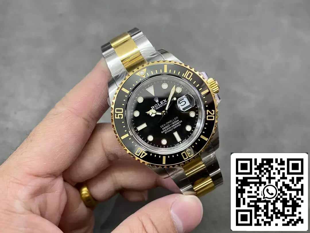 Rolex Sea Dweller M126603-0001 1:1 edizione migliore VS Fabbrica Yellow Oro