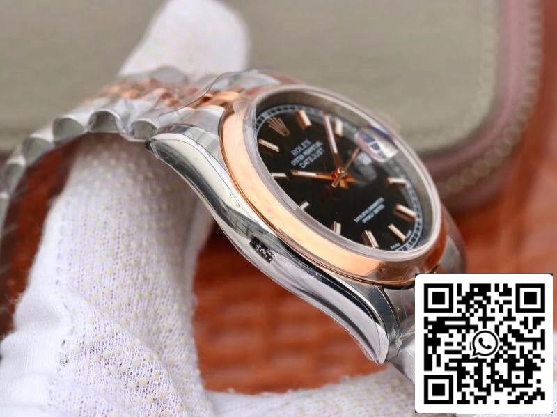 Rolex Datejust 36MM 126231 AR Fabbrica Men Watches 1:1 edizione migliore Swiss ETA3135 quadrante nero