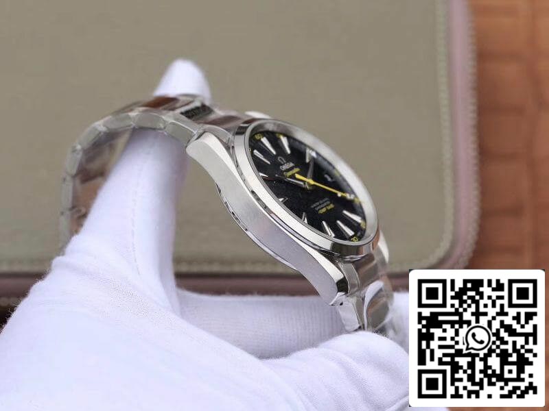 Omega Seamaster Aqua Terra 231.10.42.21.03.004 150M “James Bond” acciaio inossidabile 1:1 edição melhor acciaio inossidabile bracciale Swiss ETA8500 Blu texturizado quadrante