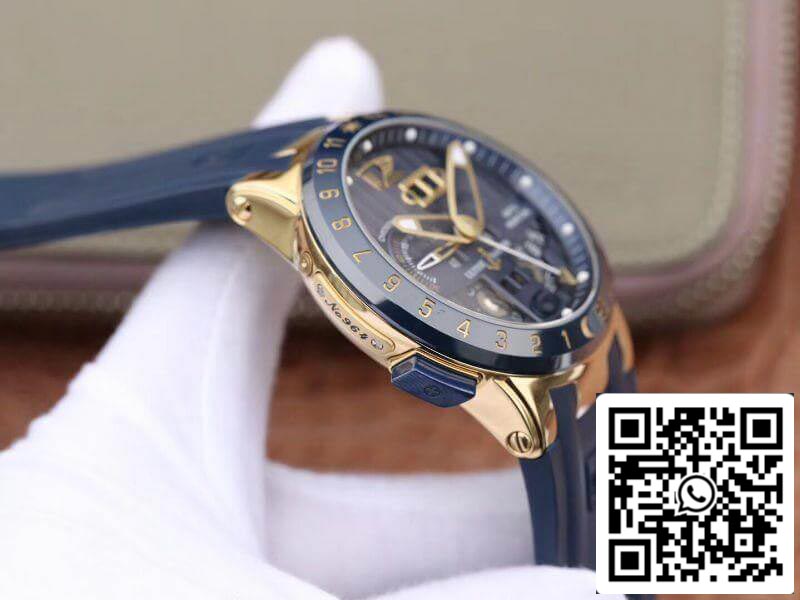 Ulysse Nardin El Toro 322-00-3/BQ All Working GMT Calendar Mechanical Watches 1:1 Best Edition Swiss UN-32