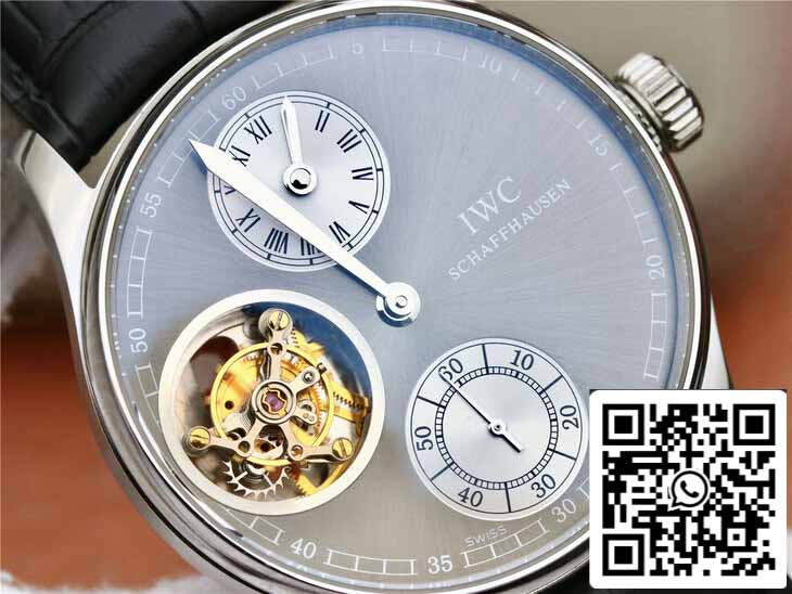 IWC Portuguese IW544603 ZF Fabbrica 1:1 Best Edition Tourbillon Grey Dial