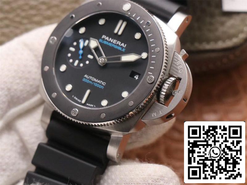 Panerai Sumergible PAM00683 1:1 edición migliore VS Fabbrica quadrante nero Swiss P9010