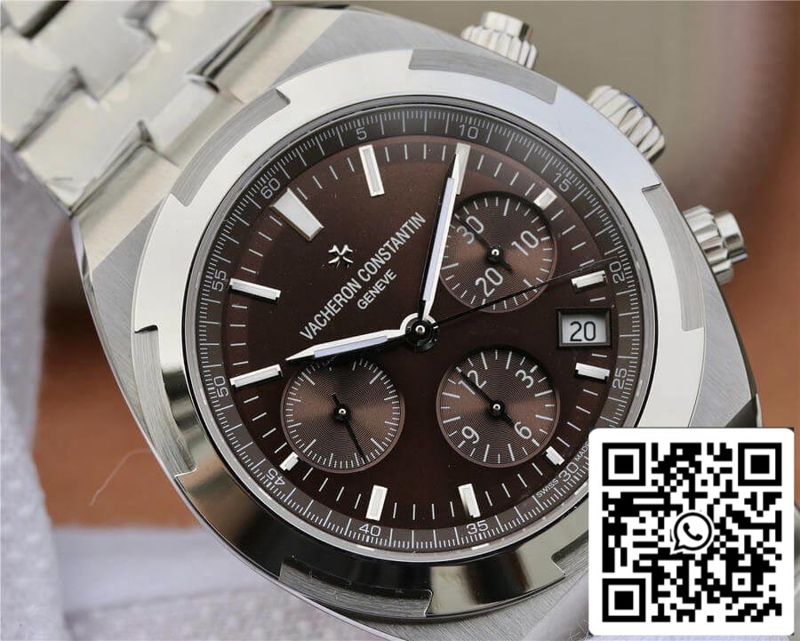 Vacheron Constantin Overseas 5500V/110A-B147 1:1 edizione migliore 8F Fabbrica V2 Brown quadrante