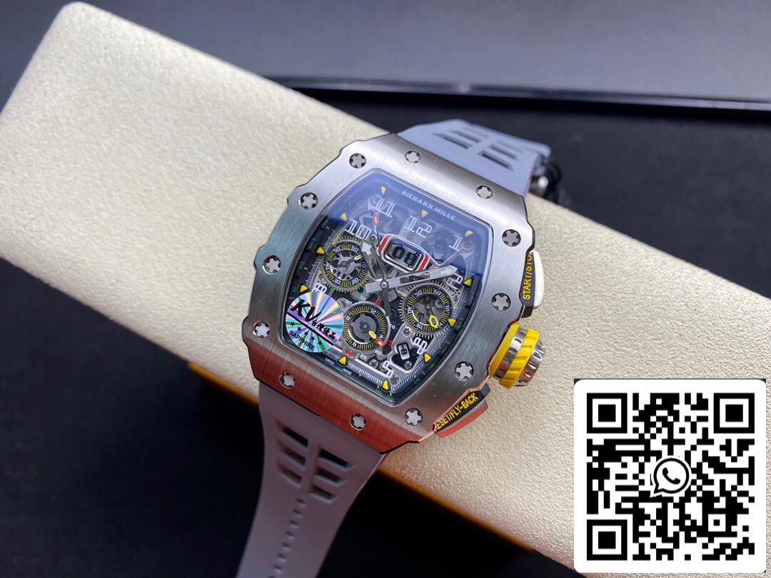 Richard Mille RM11-03 1:1 Melhor Edição KV Fabrica Aço Titânio