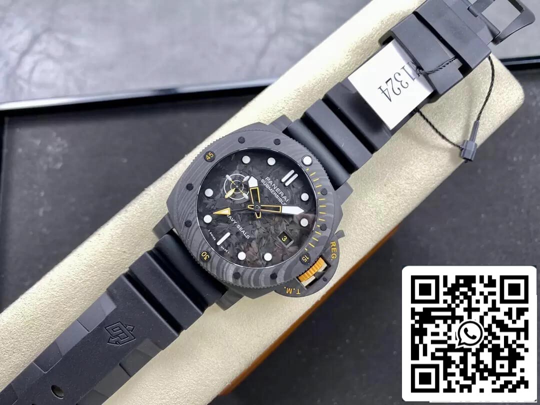 Panerai Submersible PAM1324 1:1 edizione migliore VS Fabbrica fibra di carbonio Cassa
