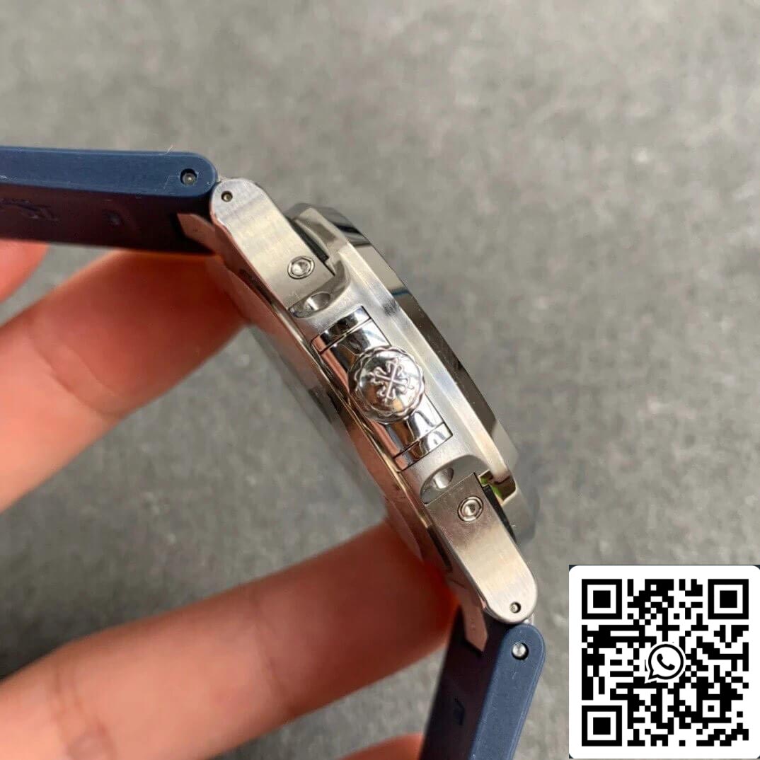 Patek Philippe Nautilus 5726 1:1 edizione migliore GR Fabbrica V2 Blu Gomma cinturino