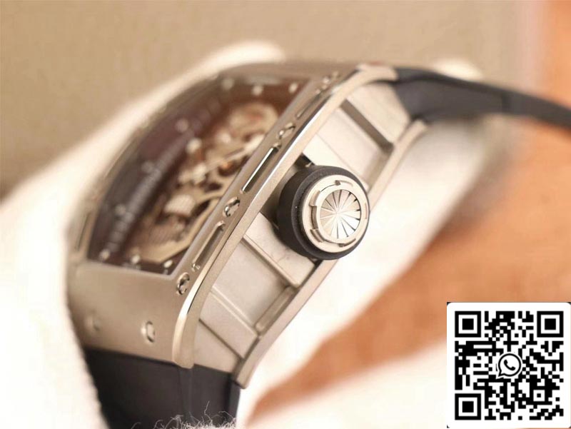 Richard Mille RM052 1:1 Best Edition ZF Fabbrica Silver Skull Dial Swiss movimento