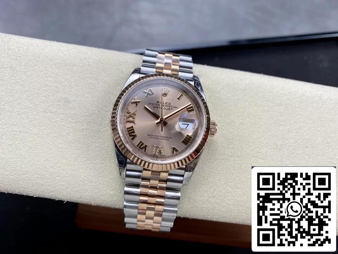 Rolex Datejust M126231-0027 36MM 1:1 edizione migliore VS Fabbrica Oro quadrante