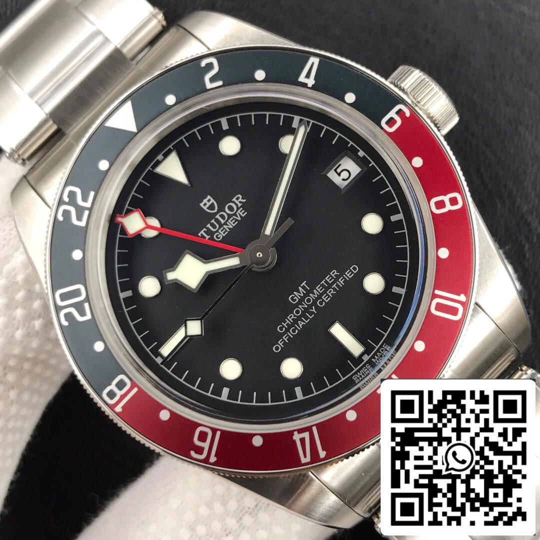 Tudor Heritage Black Bay M79830RB 1:1 Melhor Edição ZF Fabbrica Mostrador Preto