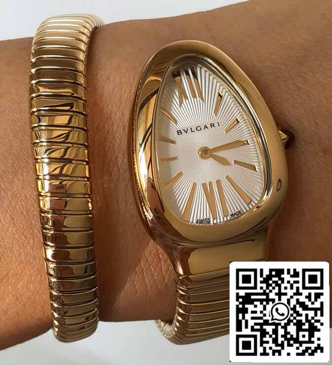Bvlgari Serpenti 1:1 edição melhor BV Fabbrica quadrante argento