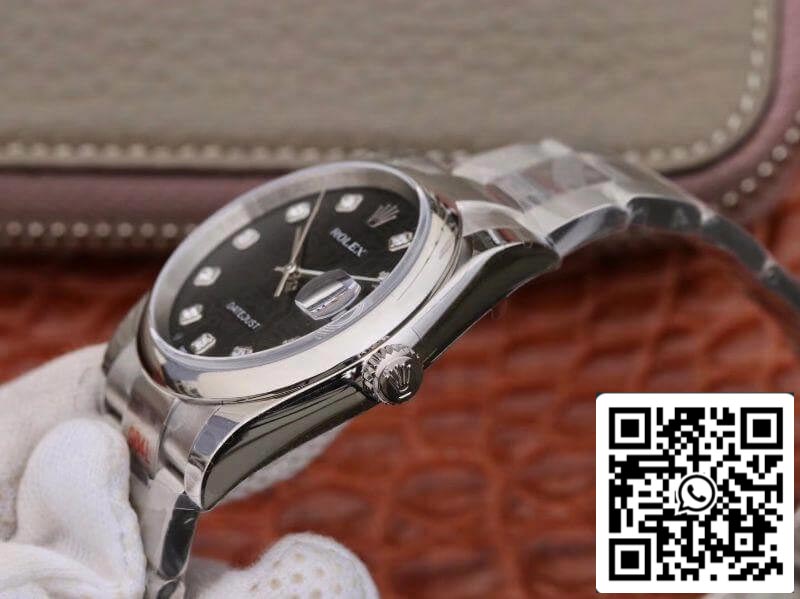 Rolex DateJust 116200 DJ Fabbrica 1:1 edizione migliore Swiss ETA2836 Nero Computer quadrante