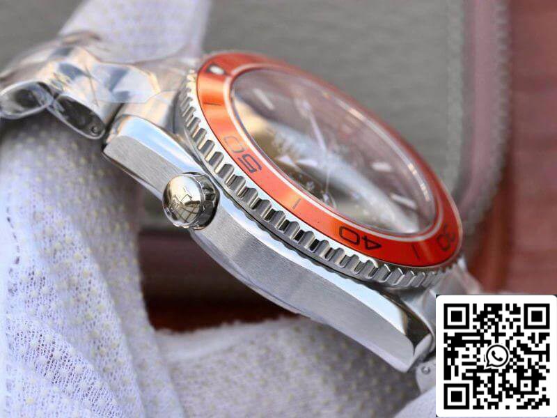 Omega Seamaster Planet Ocean 232.30.46.51.01.002 1:1 edizione migliore Swiss ETA7750 quadrante nero with orange marker