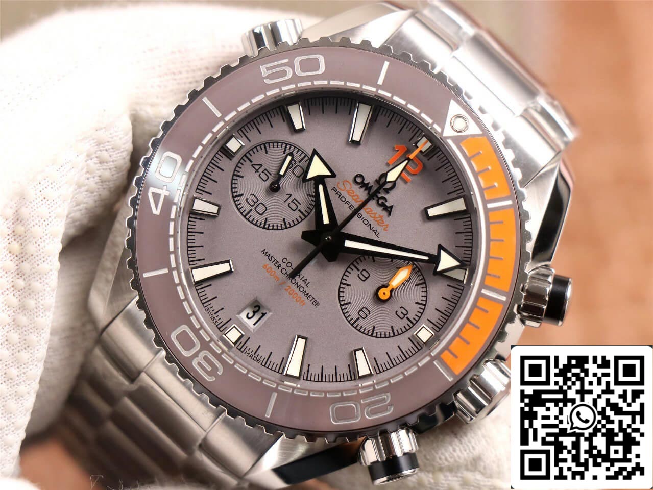 Omega Seamaster Ocean Universe 600M 215.90.46.51.99.001 1:1 Mejor Edición OM Fabbrica V3 Titanio Metal