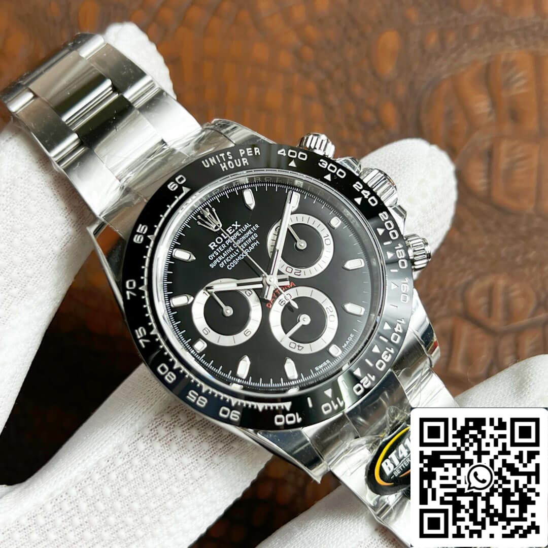Rolex Daytona M116500LN-0002 1:1 edizione migliore BT Fabbrica quadrante nero