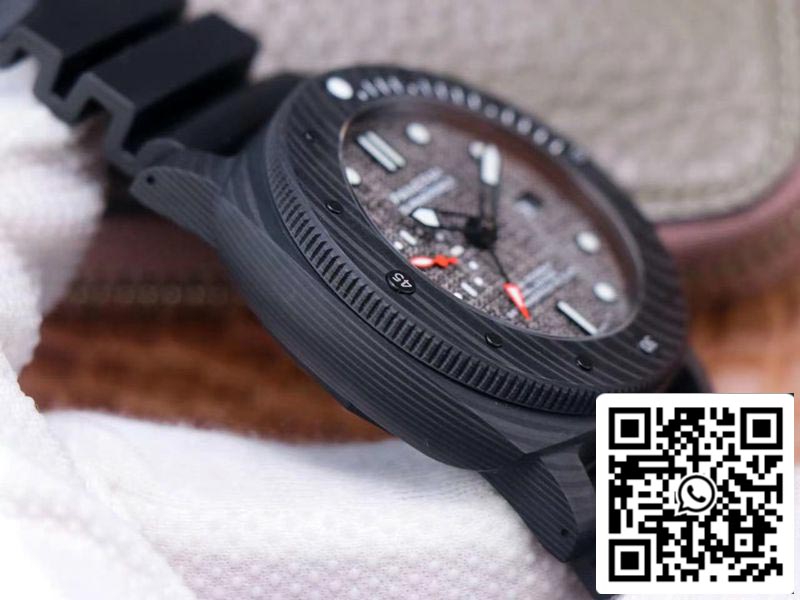 Panerai Submersible PAM01039 1:1 edizione migliore VS Fabbrica Nero Carbonio Swiss P9010