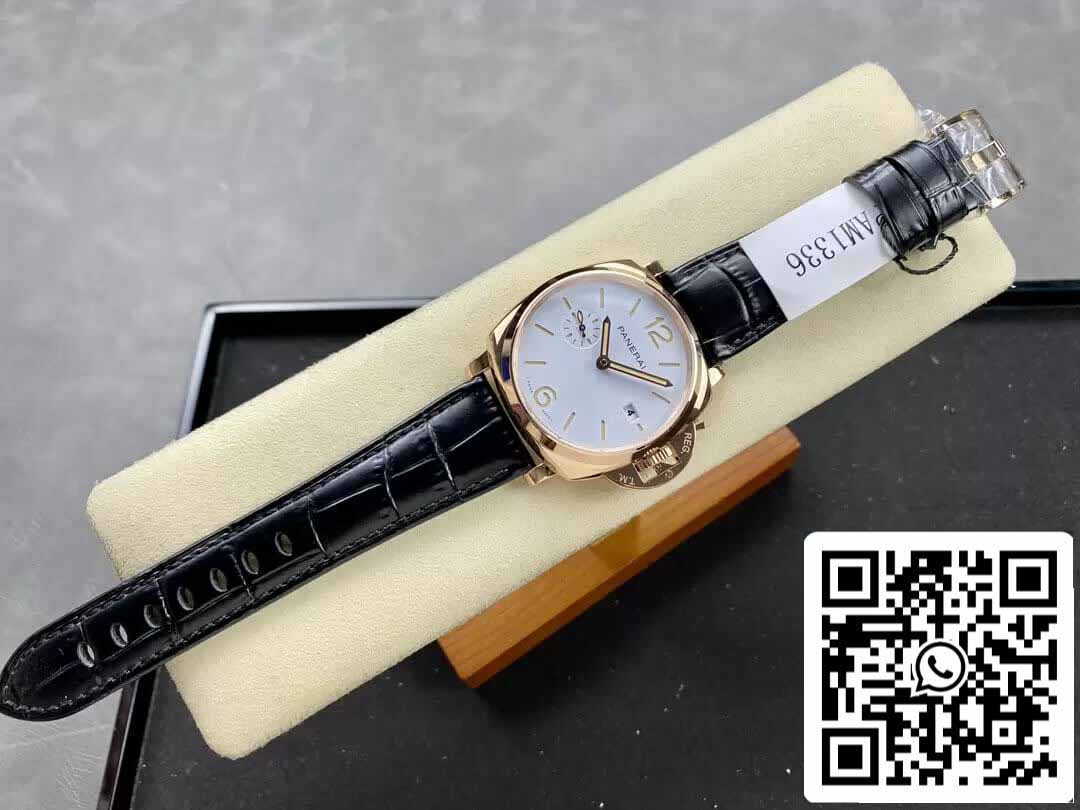 Panerai Luminor PAM01336 1:1 edizione migliore VS Fabbrica quadrante bianco