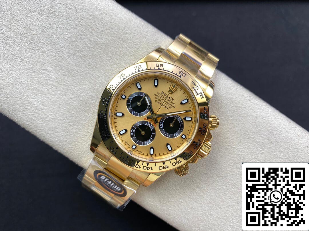Rolex Daytona M116508-0014 1:1 edizione migliore BT Fabbrica quadrante champagne