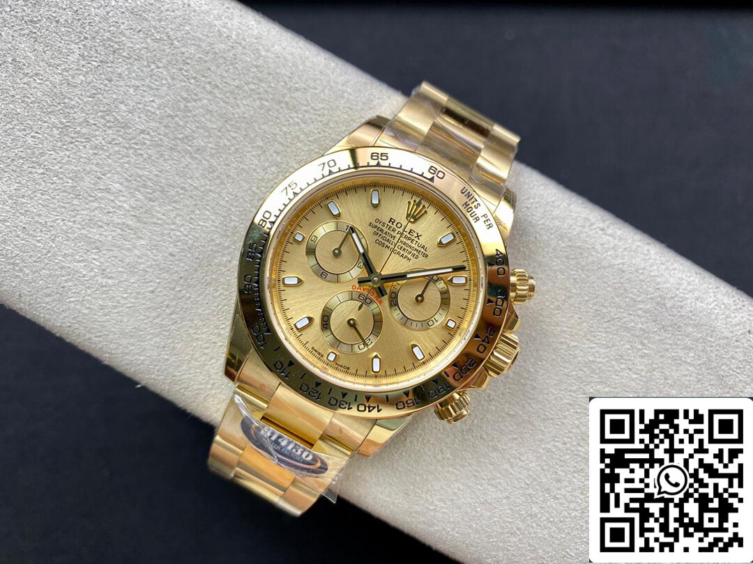 Rolex Daytona M116508-0003 1:1 edizione migliore BT Fabbrica Oro quadrante