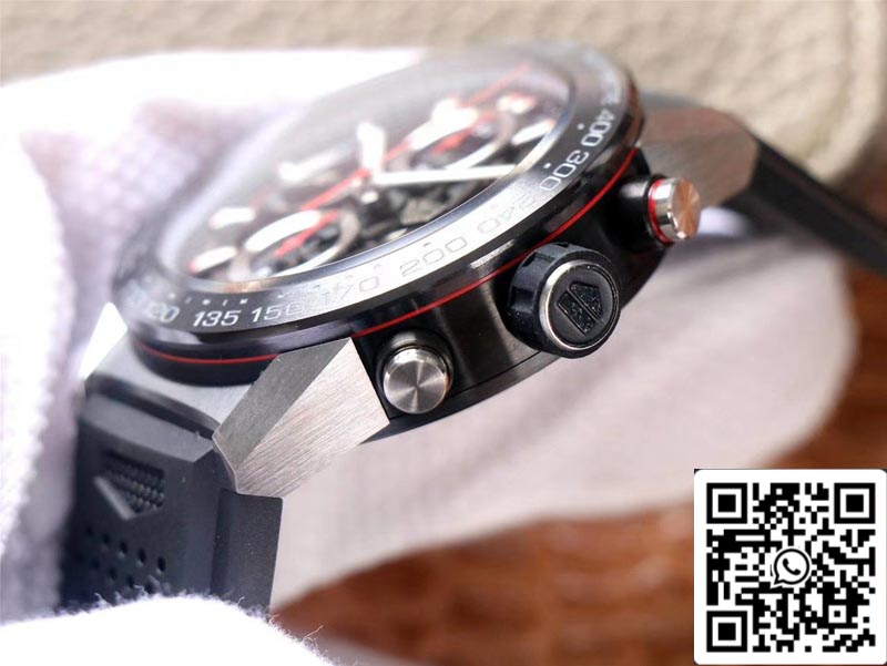TAG Heuer Carrera CAR201V.FT6046 1:1 Best Edition XF Fabbrica Black Dial Swiss HEUER 01