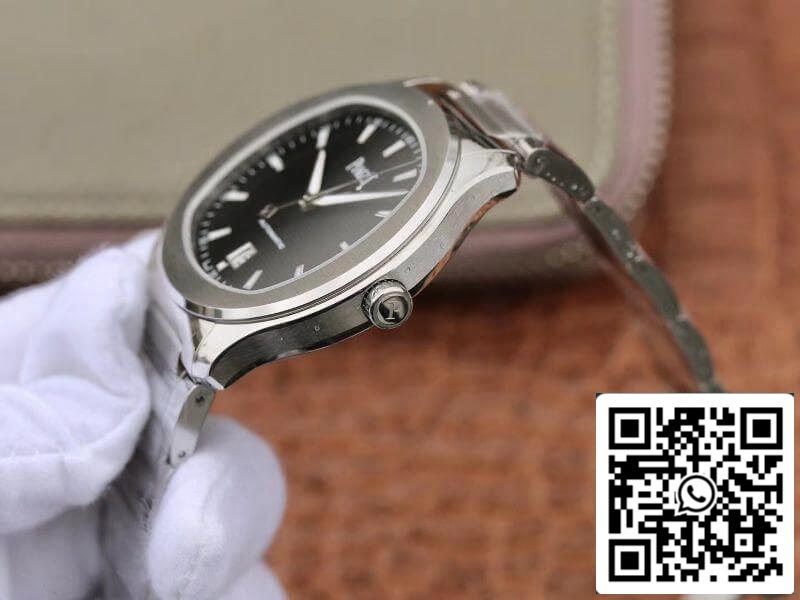Piaget Polo’ S G0A41003 MKS Fabbrica 1:1 Best Edition Black Textured Dial On acciaio inossidabile bracciale Swiss ETA 1110