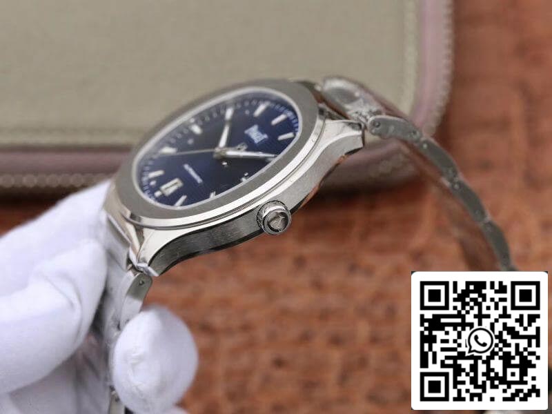Piaget Polo' S G0A41002 MKS Fabbrica 1:1 Best Edition mostrador texturizado azul em acciaio inossidabile bracciale Swiss ETA 1110