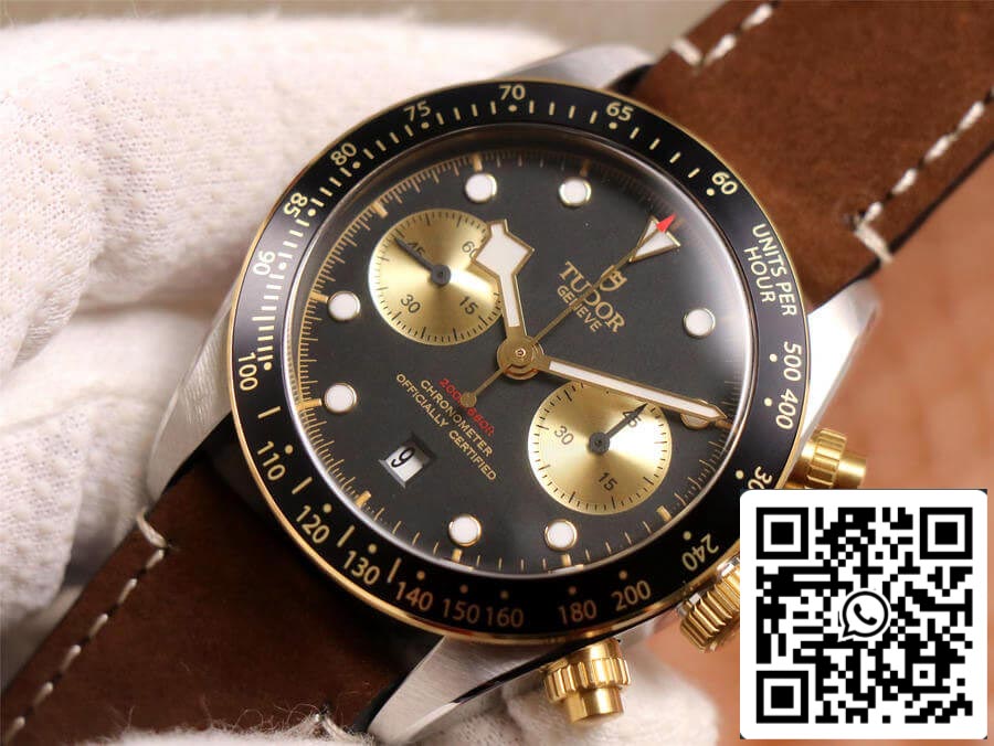 Tudor Heritage Black Bay M79363N-0002 1:1 Best Edition TW Fabbrica Gold Steel