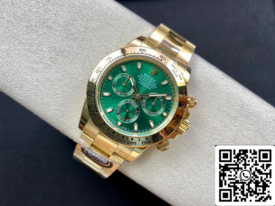Rolex Daytona M116508-0013 1:1 edizione migliore BT Fabbrica quadrante verde