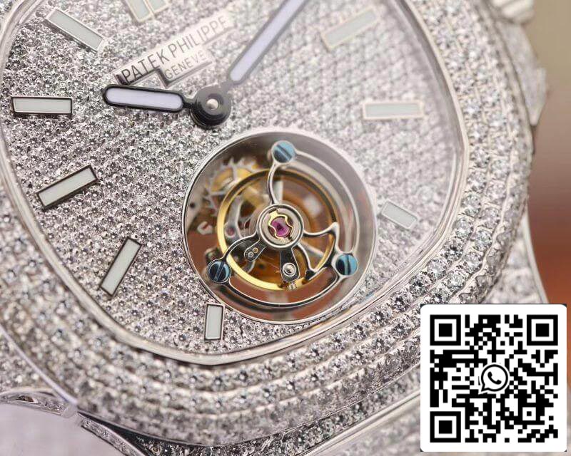 Patek Philippe Nautilus Tourbillon R8 Fabbrica 1:1 Best Edition Swiss Hand-Winding Tourbillon movimento
